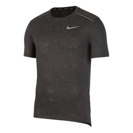 Men's Nike Running Training Short Sleeve Black T-Shirt CN8463-010