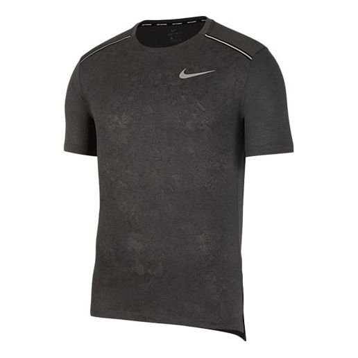 Men's Nike Running Training Short Sleeve Black T-Shirt CN8463-010