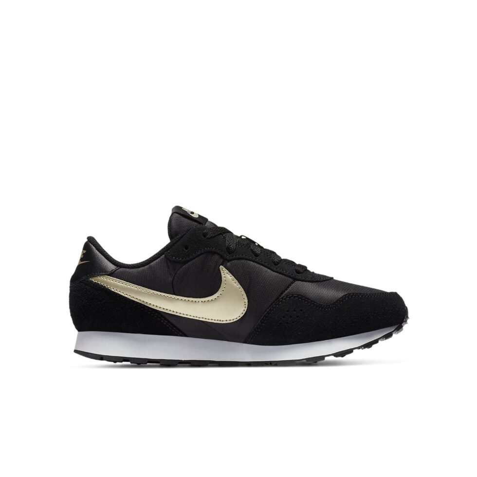 (GS) Nike MD Valiant 'Black Metallic Gold Star' CN8558-009 - Image 2