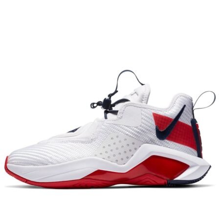 (GS) Nike LeBron Soldier 14 'White University Red' CN8689-100
