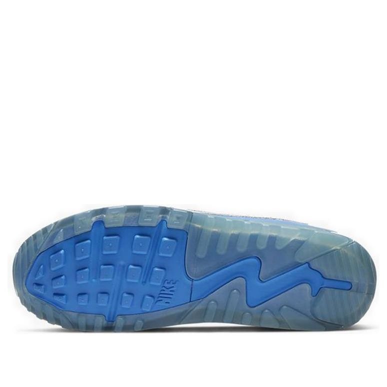 Nike x Undefeated Air Max 90 'Pacific Blue' CQ2289-400 - Image 6