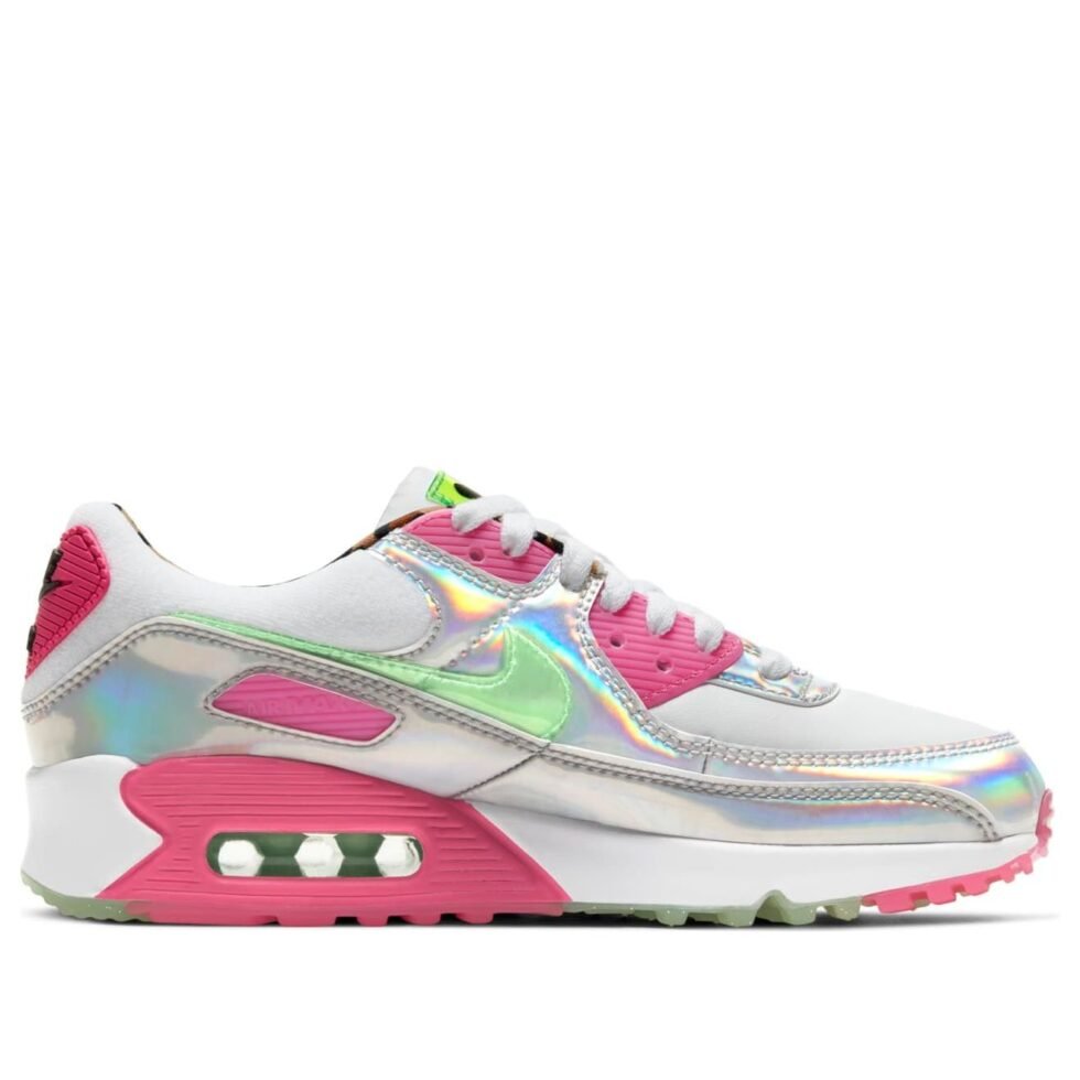 (WMNS) Nike Air Max 90 LX 'Laser Fuchsia' CQ2559-100 - Image 2