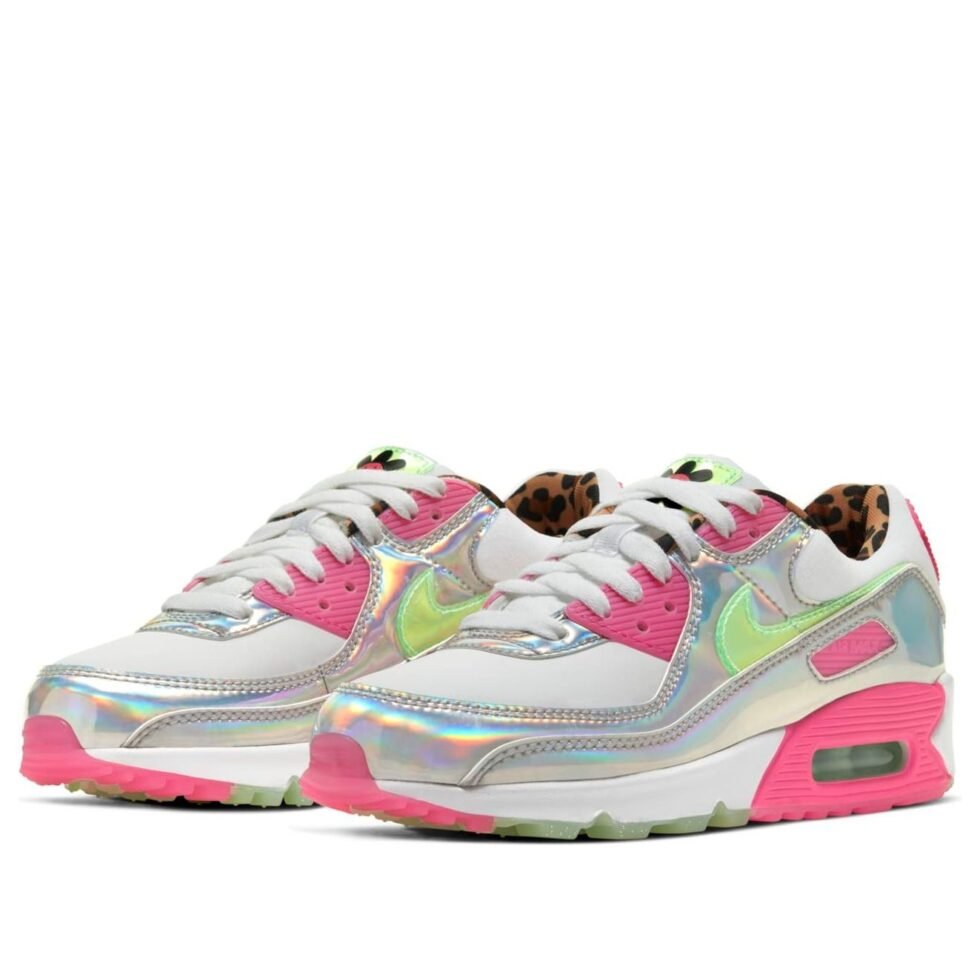 (WMNS) Nike Air Max 90 LX 'Laser Fuchsia' CQ2559-100 - Image 3