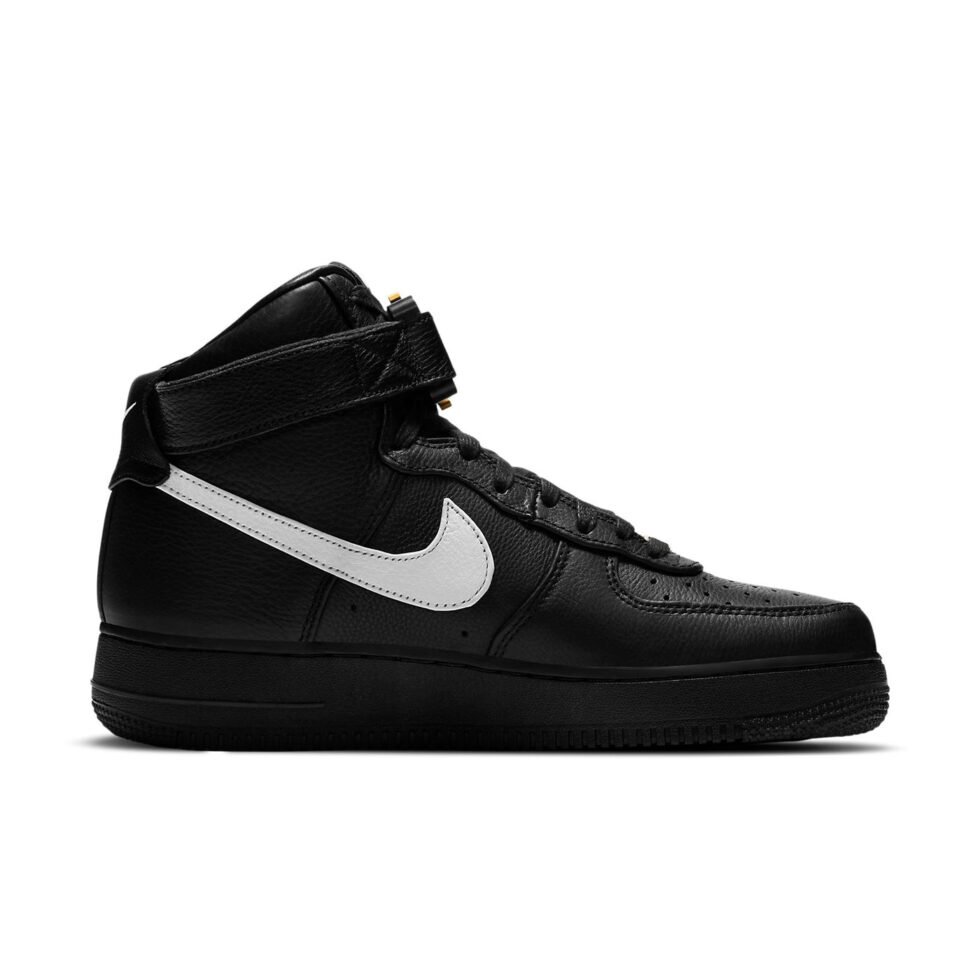 Nike x 1017 ALYX 9SM Air Force 1 High 'Black White' CQ4018-002 - Image 2