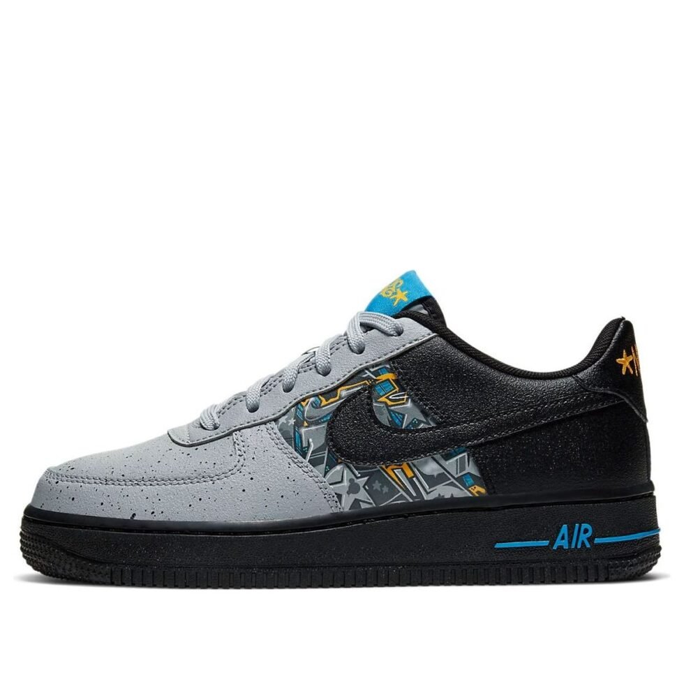 (GS) Nike Air Force 1 Low LV8 'Graffiti Graphics' CQ4217-001
