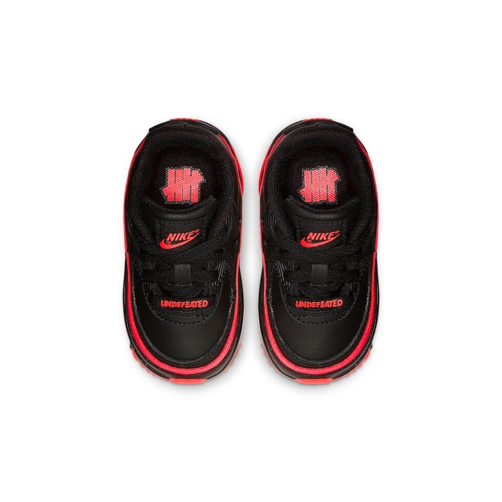 (TD) Nike x Undefeated Air Max 90 'Black Solar Red' CQ4615-003 - Image 3