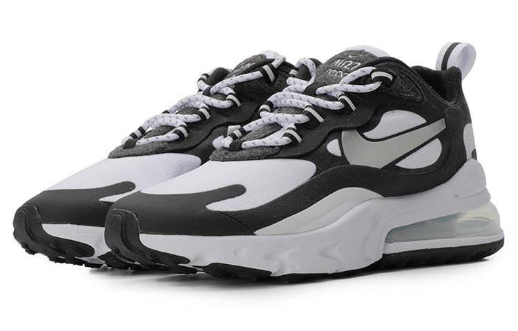 (WMNS) Nike Air Max 270 React 'White Metallic Silver' CQ4805-101 - Image 3