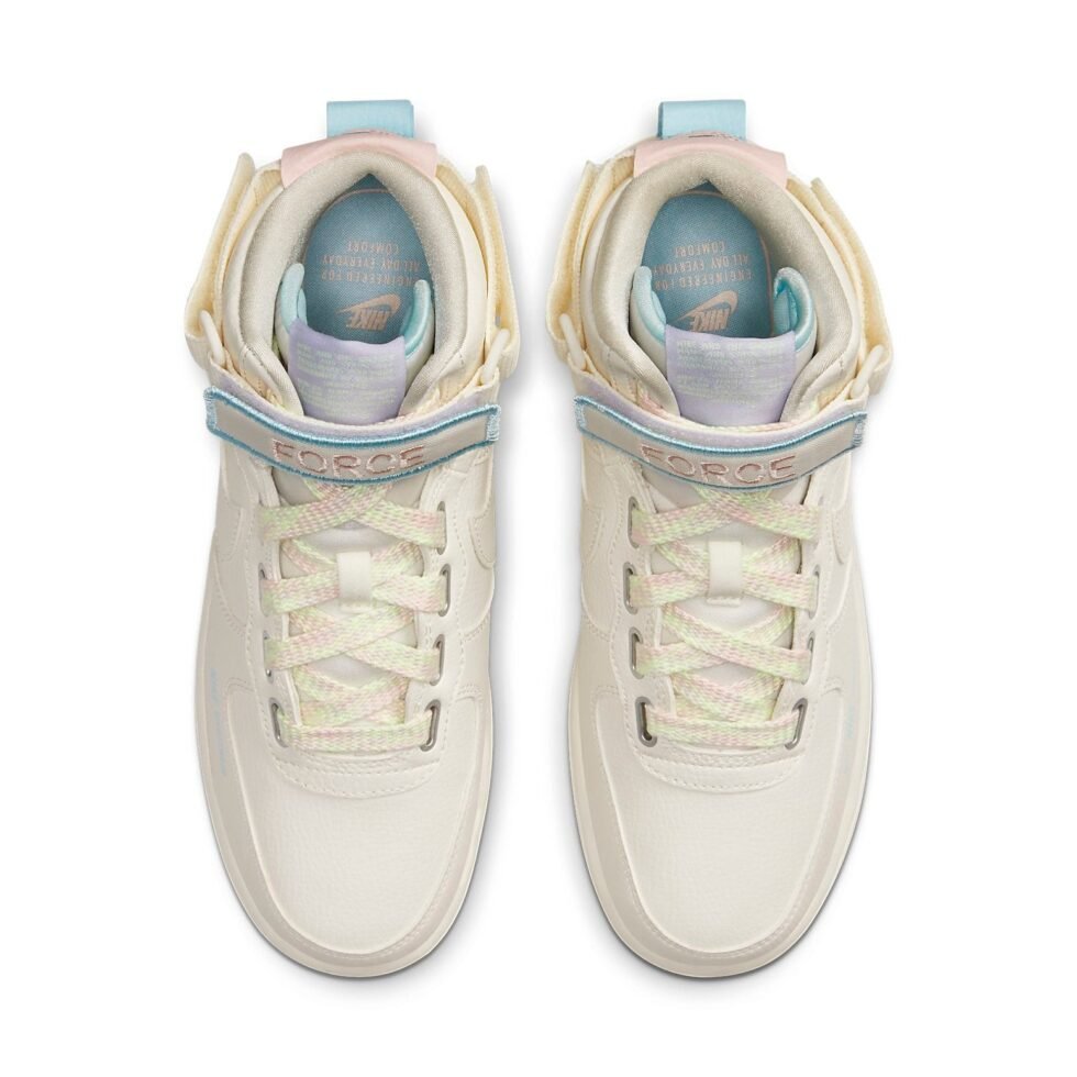 (WMNS) Nike Air Force 1 HI UT 'Sail Lavender' CQ4810-111 - Image 4