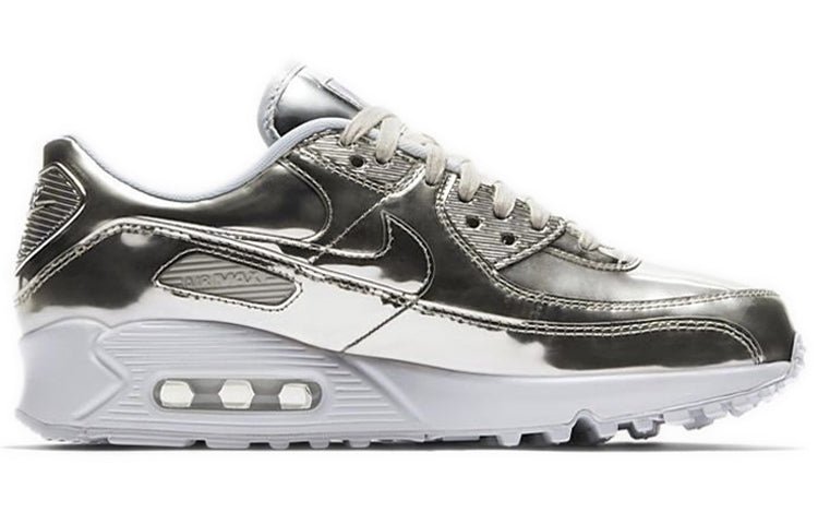 (WMNS) Nike Air Max 90 'Metallic Pack - Chrome' CQ6639-001 - Image 2