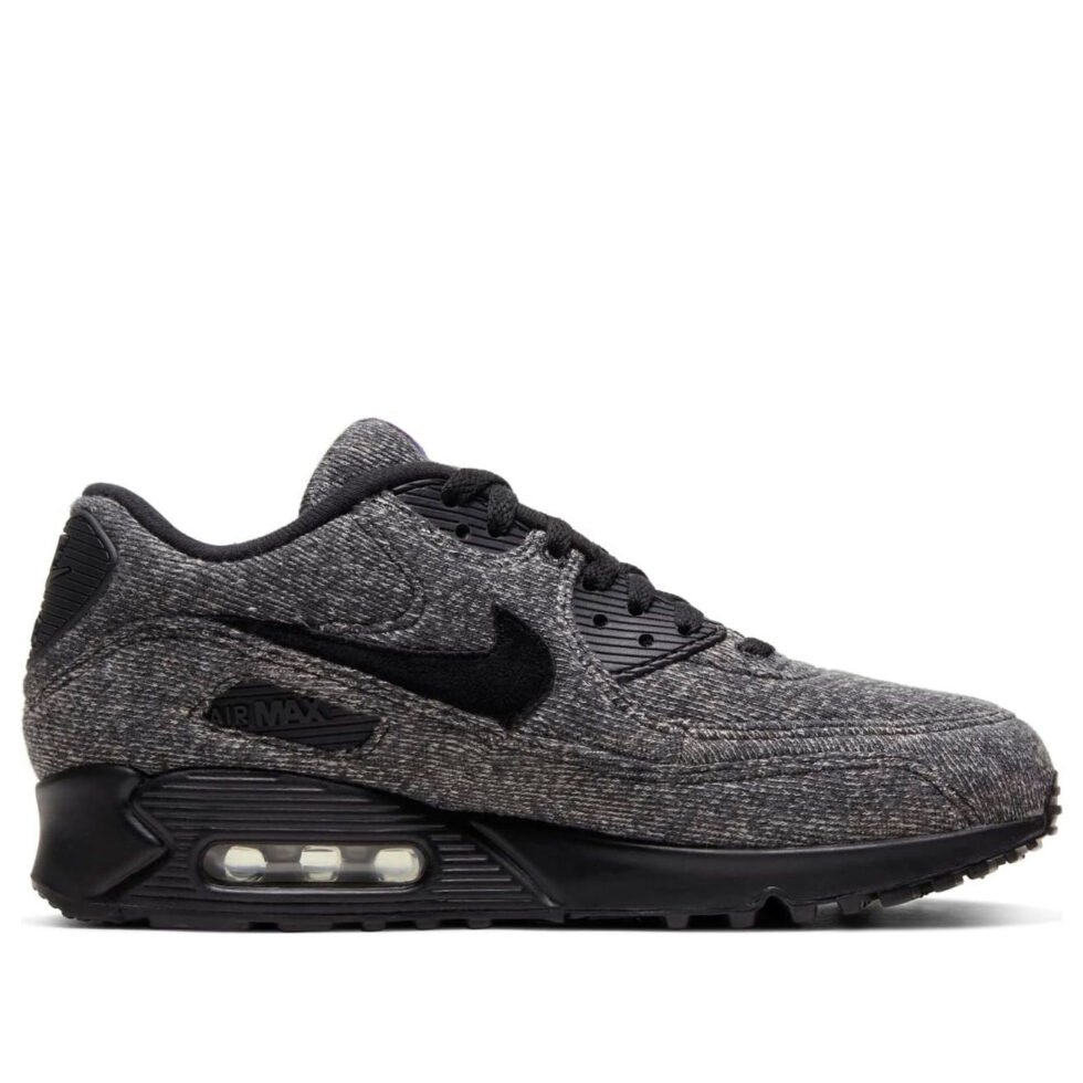 Nike Loopwheeler x Nike Air Max 90 Gray CQ7854-001 - Image 2
