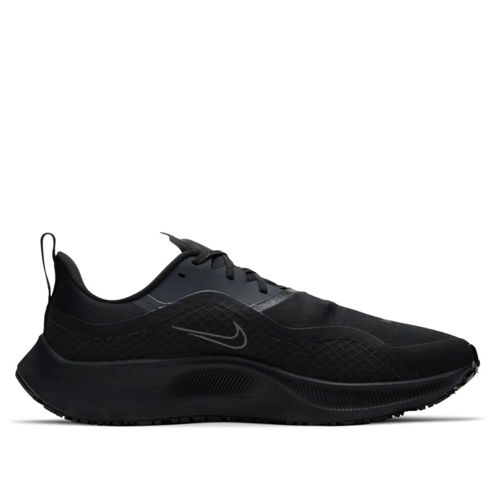 Nike Air Zoom Pegasus 37 Shield 'Black Anthracite' CQ7935-001 - Image 2