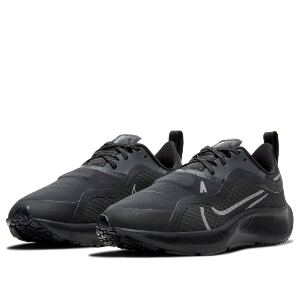 (WMNS) Nike Air Zoom Pegasus 37 Shield 'Black Anthracite' CQ8639-001 - Image 3