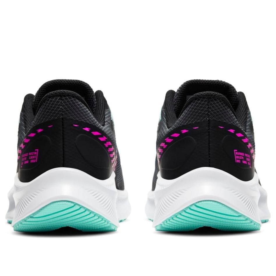 (WMNS) Nike Quest 3 Shield 'Black Fire Pink Mist' CQ8893-010 - Image 5