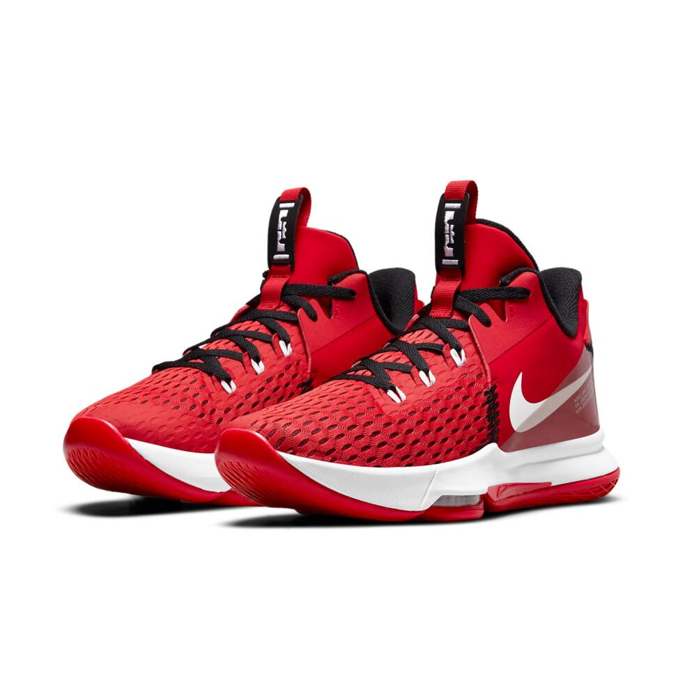 Nike LeBron Witness 5 'University Red' CQ9380-601 - Image 3