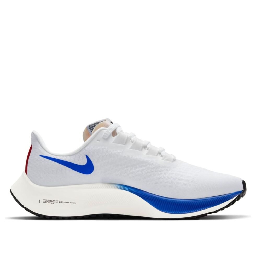 Nike Air Zoom Pegasus 37 Premium 'White Game Royal' CQ9908-100 - Image 2