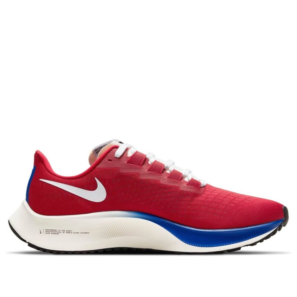 Nike Air Zoom Pegasus 37 Premium 'Gym Red Game Royal' CQ9908-600 - Image 2