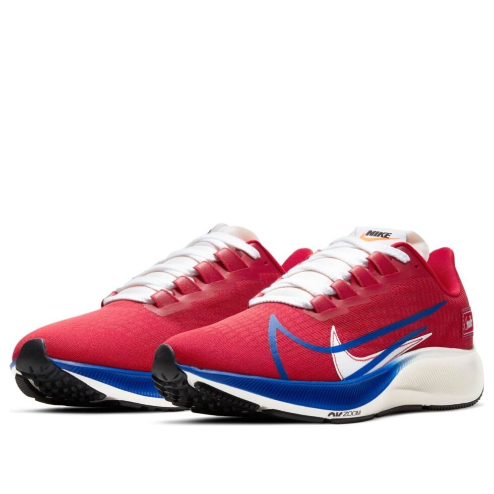 Nike Air Zoom Pegasus 37 Premium 'Gym Red Game Royal' CQ9908-600 - Image 3