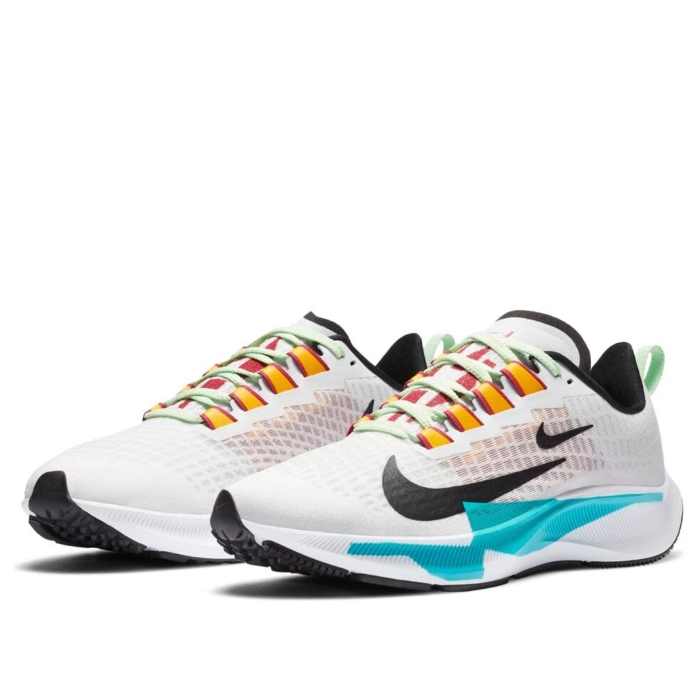 (WMNS) Nike Air Zoom Pegasus 37 Premium 'White Oracle Aqua' CQ9977-100 - Image 3