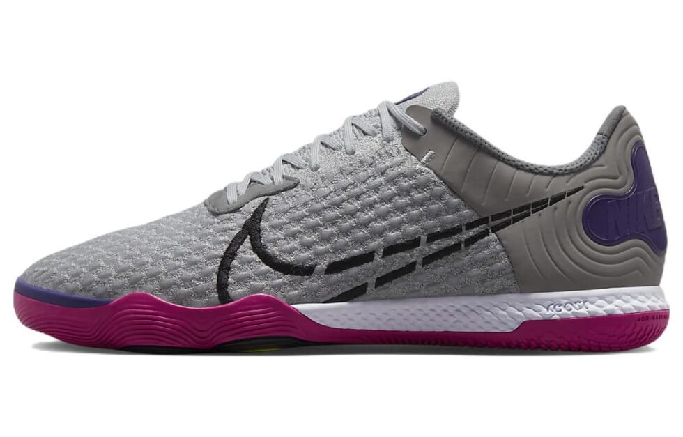 Nike React Gato 'Light Smoke Grey Electro Purple' CT0550-056 - Image 2