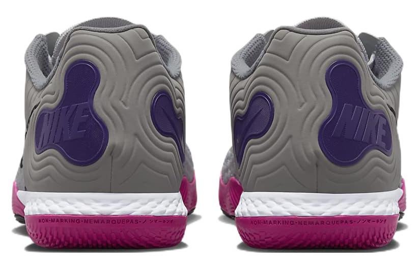 Nike React Gato 'Light Smoke Grey Electro Purple' CT0550-056 - Image 6