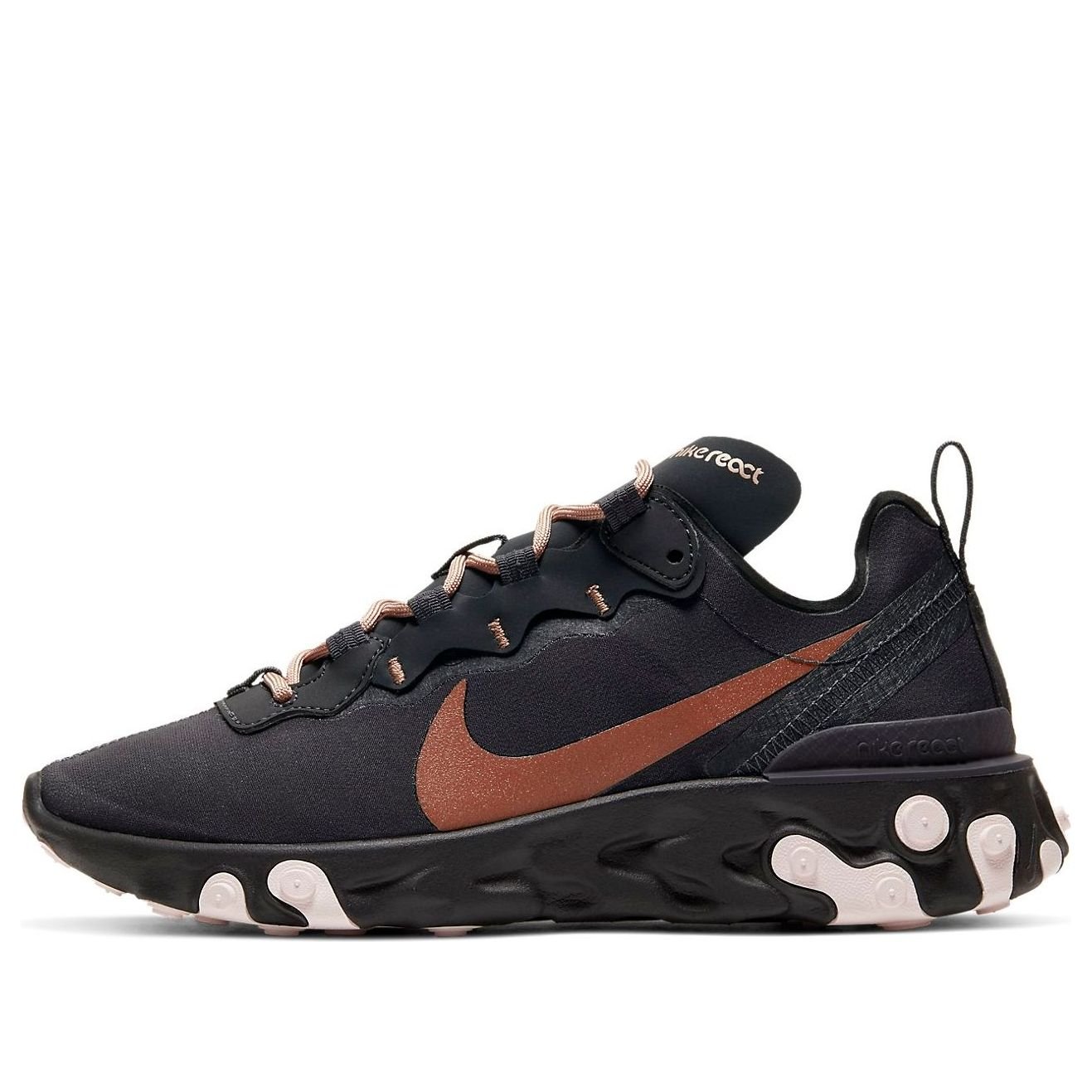 (WMNS) Nike React Element 55 'Oil Grey' CT1186-001