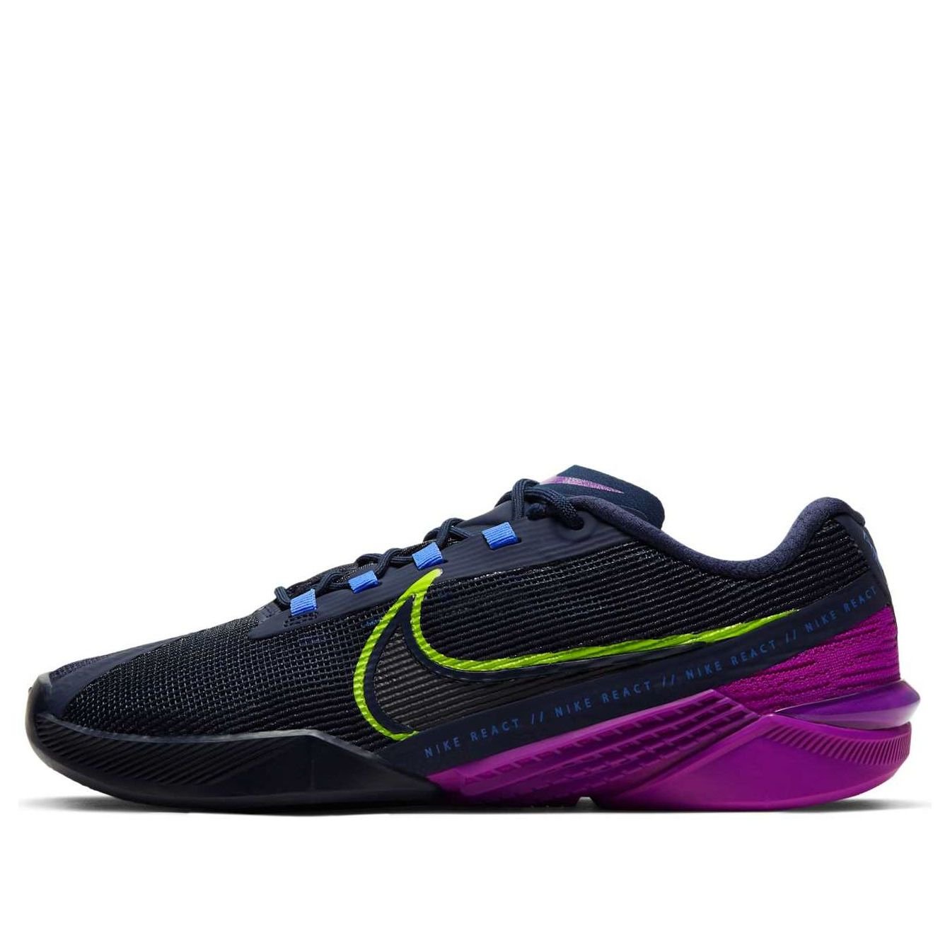 (WMNS) Nike React Metcon Turbo 'Blackened Blue Red Plum' CT1249-400