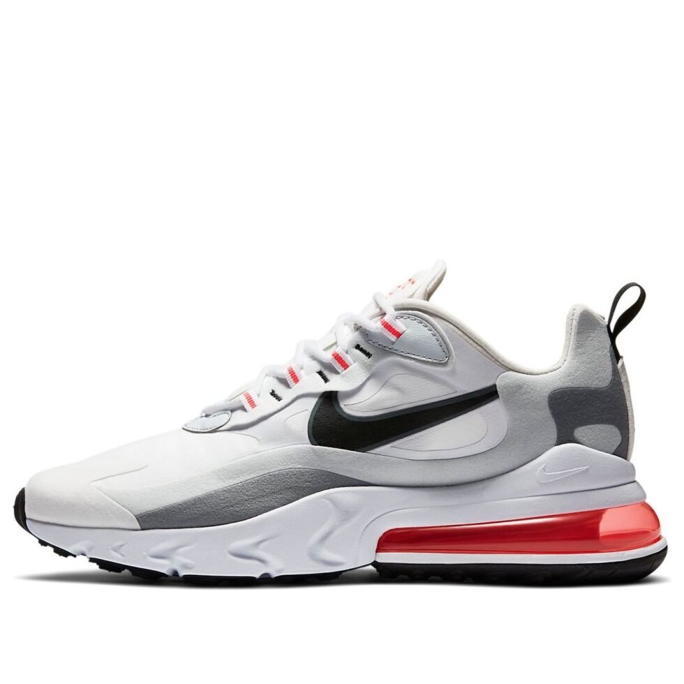 Nike Air Max 270 React 'White Crimson Black' CT1280-100