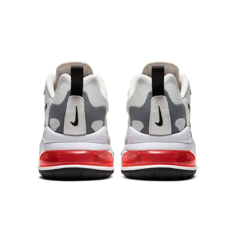 Nike Air Max 270 React 'White Crimson Black' CT1280-100 - Image 4