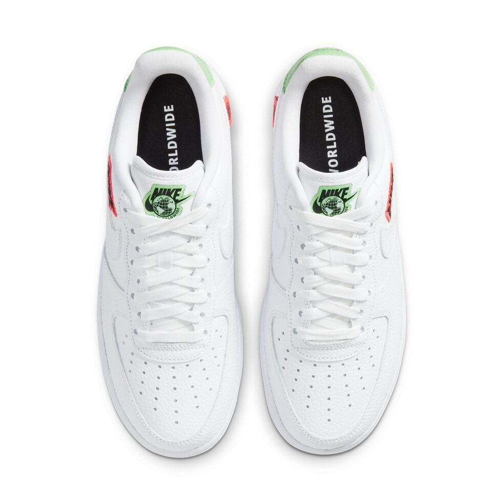 (WMNS) Nike Air Force 1 '07 SE 'Worldwide Pack - Flash Crimson' CT1414-100 - Image 4