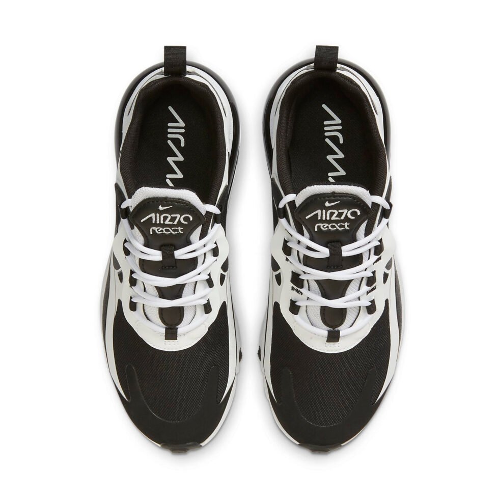 Nike Air Max 270 React 'Summit White Black' CT1646-100 - Image 4