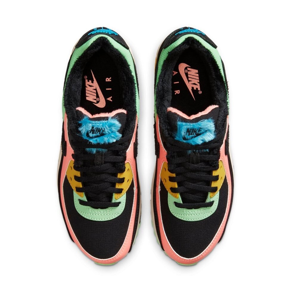 (WMNS) Nike Air Max 90 'Fur Multi-Color' CT1891-600 - Image 4