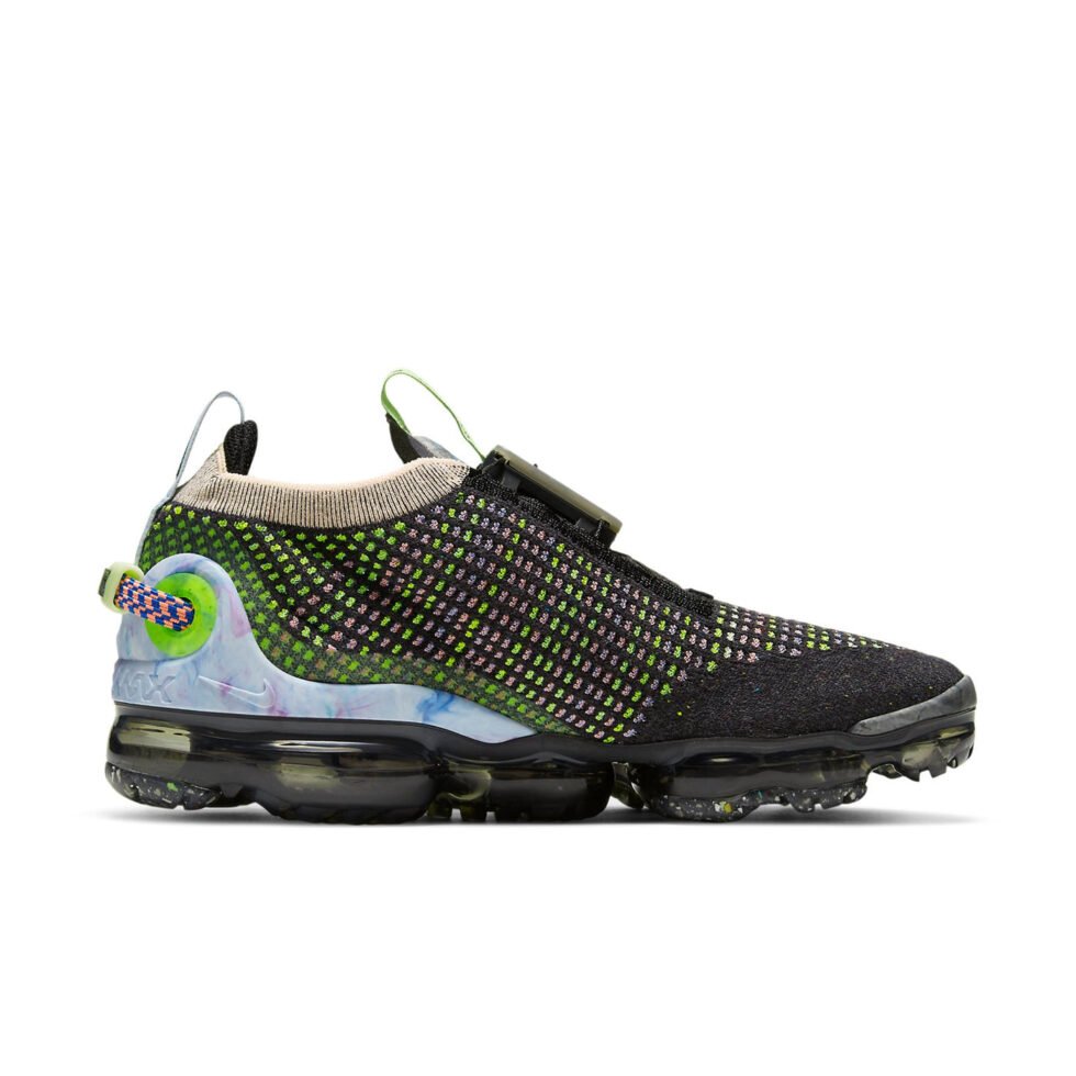 (WMNS) Nike Air VaporMax 2020 Flyknit 'Black Multi' CT1933-001 - Image 2
