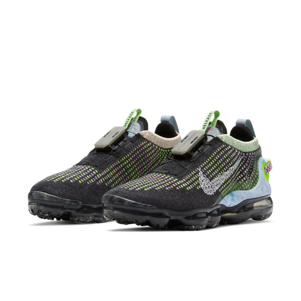 (WMNS) Nike Air VaporMax 2020 Flyknit 'Black Multi' CT1933-001 - Image 3