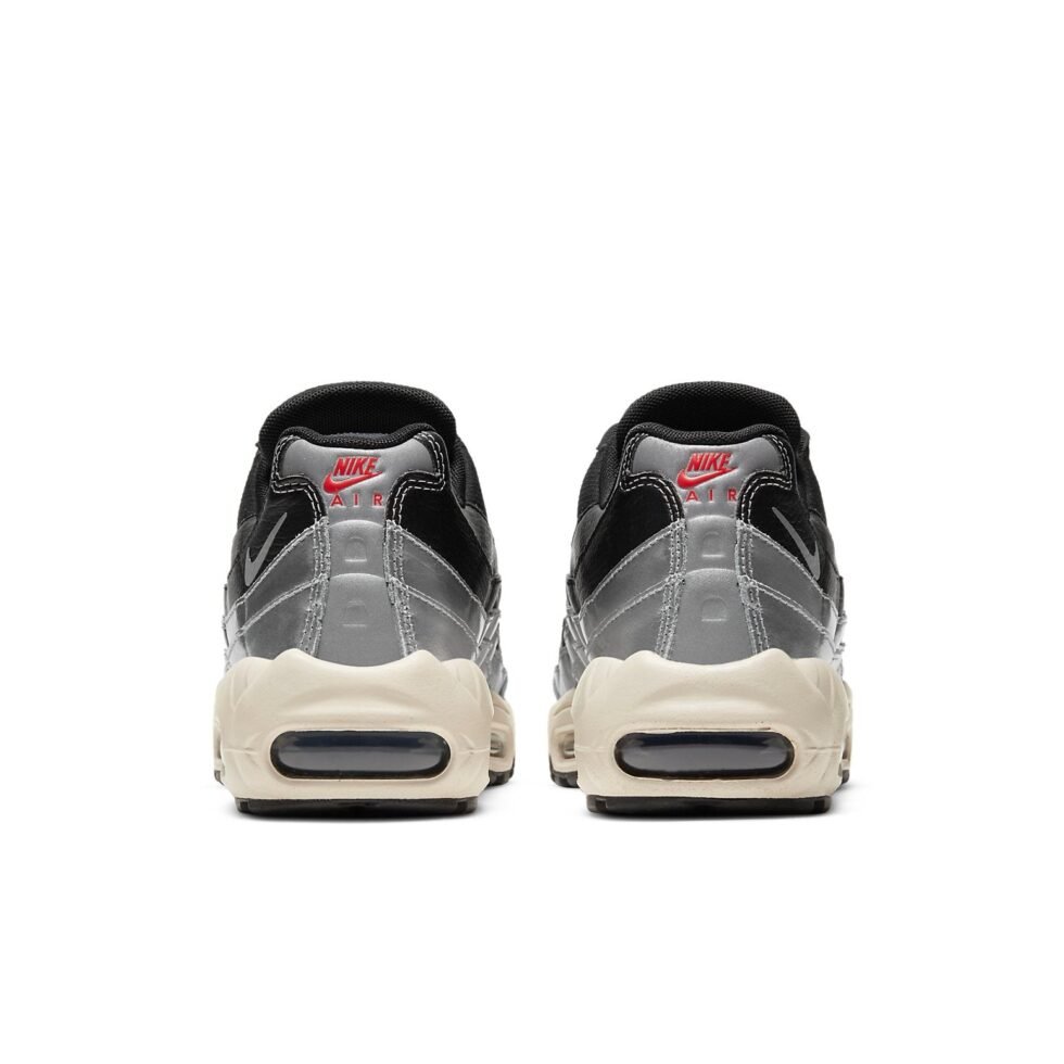 (WMNS) Nike 3M x Air Max 95 'Black Metallic Silver' CT1935-001 - Image 5