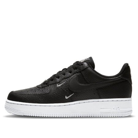 (WMNS) Nike Air Force 1 '07 Essential 'Tumble Leather - Black' CT1989-002