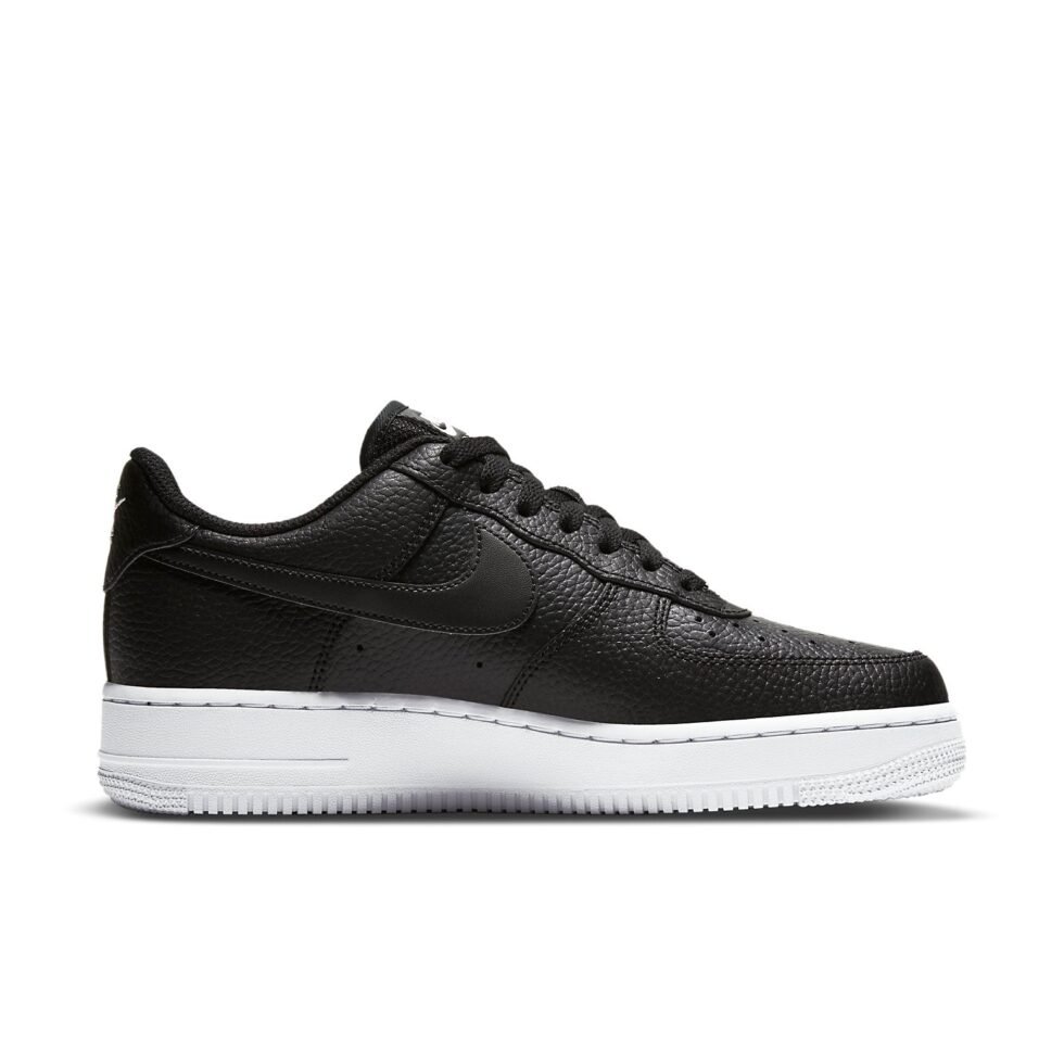 (WMNS) Nike Air Force 1 '07 Essential 'Tumble Leather - Black' CT1989-002 - Image 2