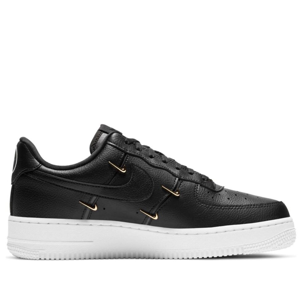 (WMNS) Nike Air Force 1 '07 LX 'Sisterhood - Black Metallic Gold' CT1990-001 - Image 2