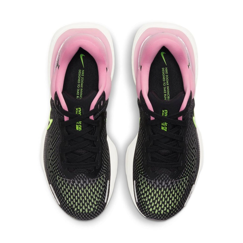 (WMNS) Nike ZoomX Invincible Run Flyknit 'Black Elemental Pink' CT2229-002 - Image 4