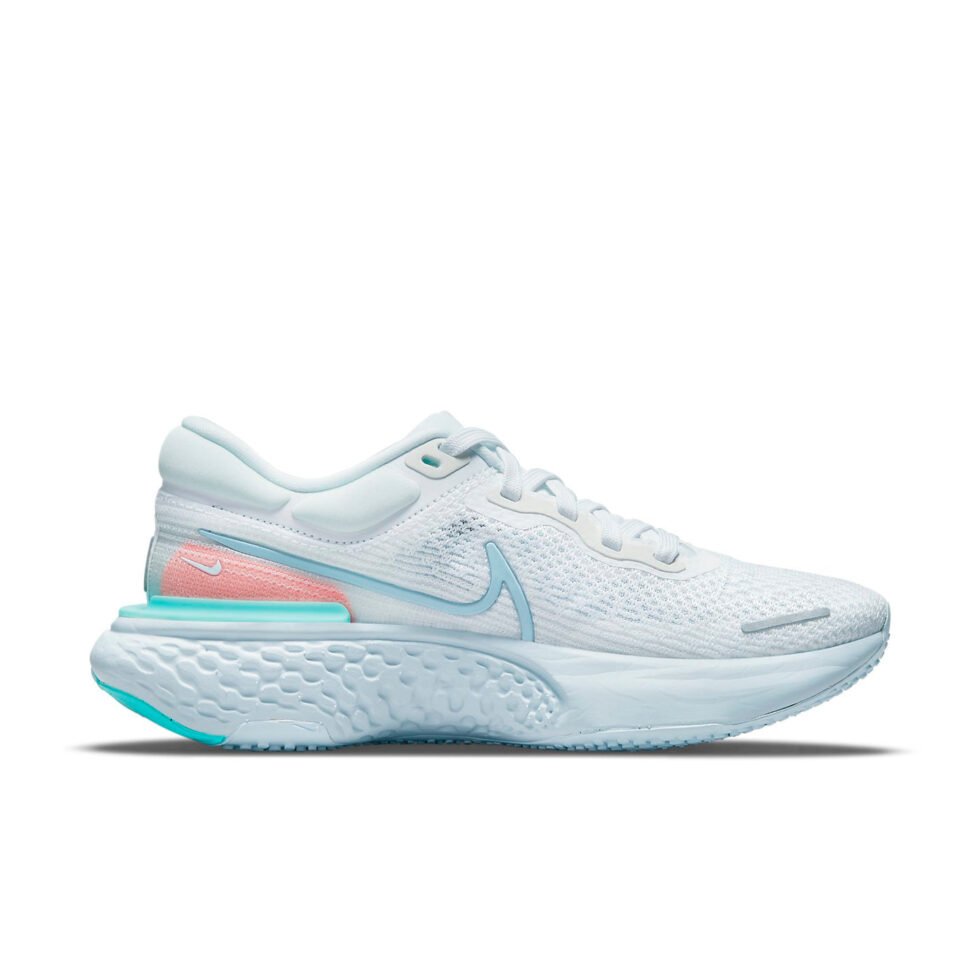 (WMNS) Nike ZoomX Invincible Run Flyknit 'White Dynamic Turquoise' CT2229-102 - Image 2