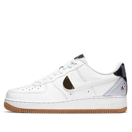 Nike x NBA Air Force 1 '07 LV8 'White Pure Platinum' CT2298-100