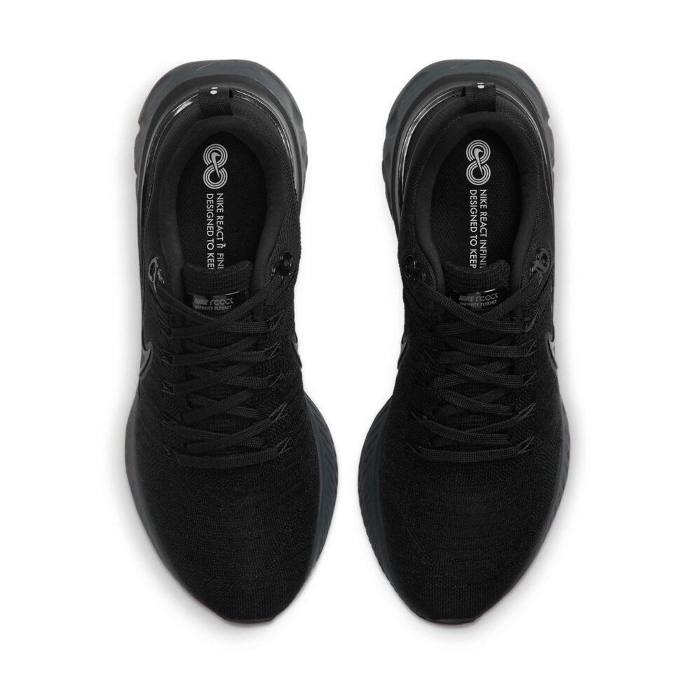 Nike React Infinity Run Flyknit 2 'Triple Black' CT2357-003 - Image 4