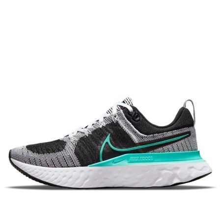 (WMNS) Nike React Infinity Run Flyknit 2 'Black Aurora Green' CT2423-103