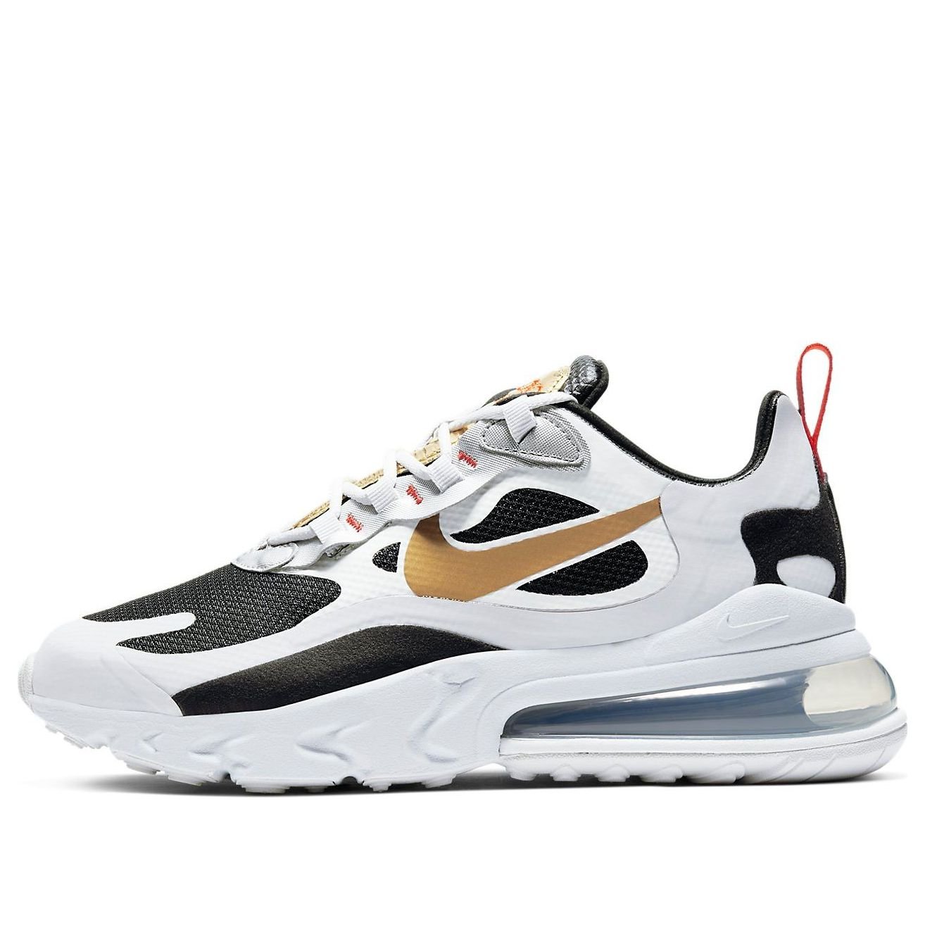 (WMNS) Nike Air Max 270 React 'Metallic Gold Swoosh' CT3433-001