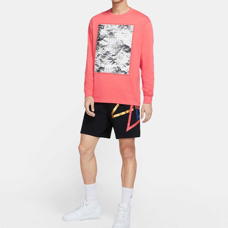 Air Jordan 23 MENS Engineered Casual Long Sleeve Red CT3658-850 - Image 3