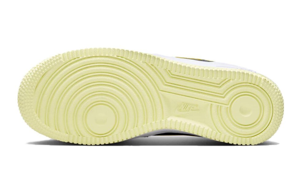 (GS) Nike Air Force 1 Low 'Dark Obsidian Lime' CT3839-400 - Image 6