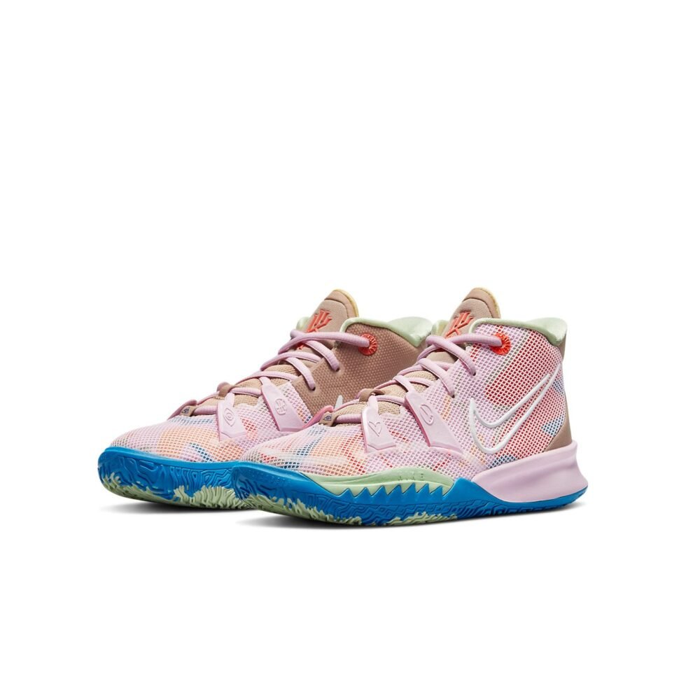 (GS) Nike Kyrie 7 '1 World 1 People - Regal Pink' CT4080-600 - Image 3