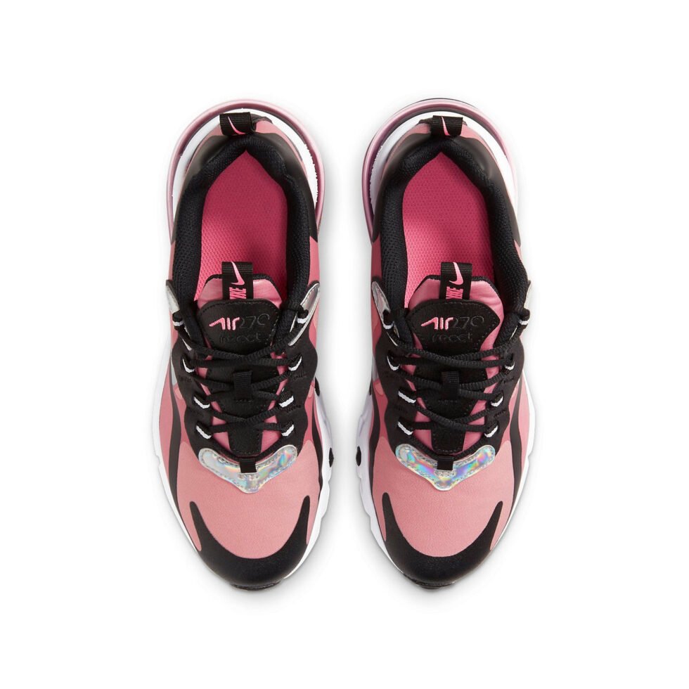 (GS) Nike Air Max 270 React SE 2 'Desert Berry' CT4694-600 - Image 4