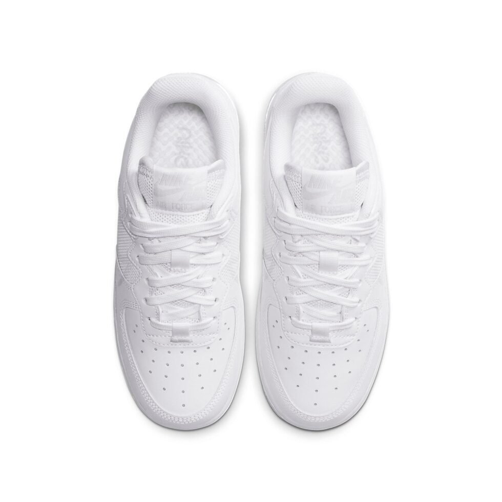 (GS) Nike Air Force 1 React SU 'White' CT5117-101 - Image 4