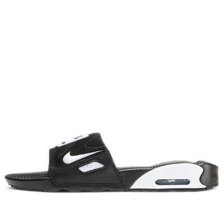 (WMNS) Nike Air Max 90 Slide 'Black White' CT5241-002