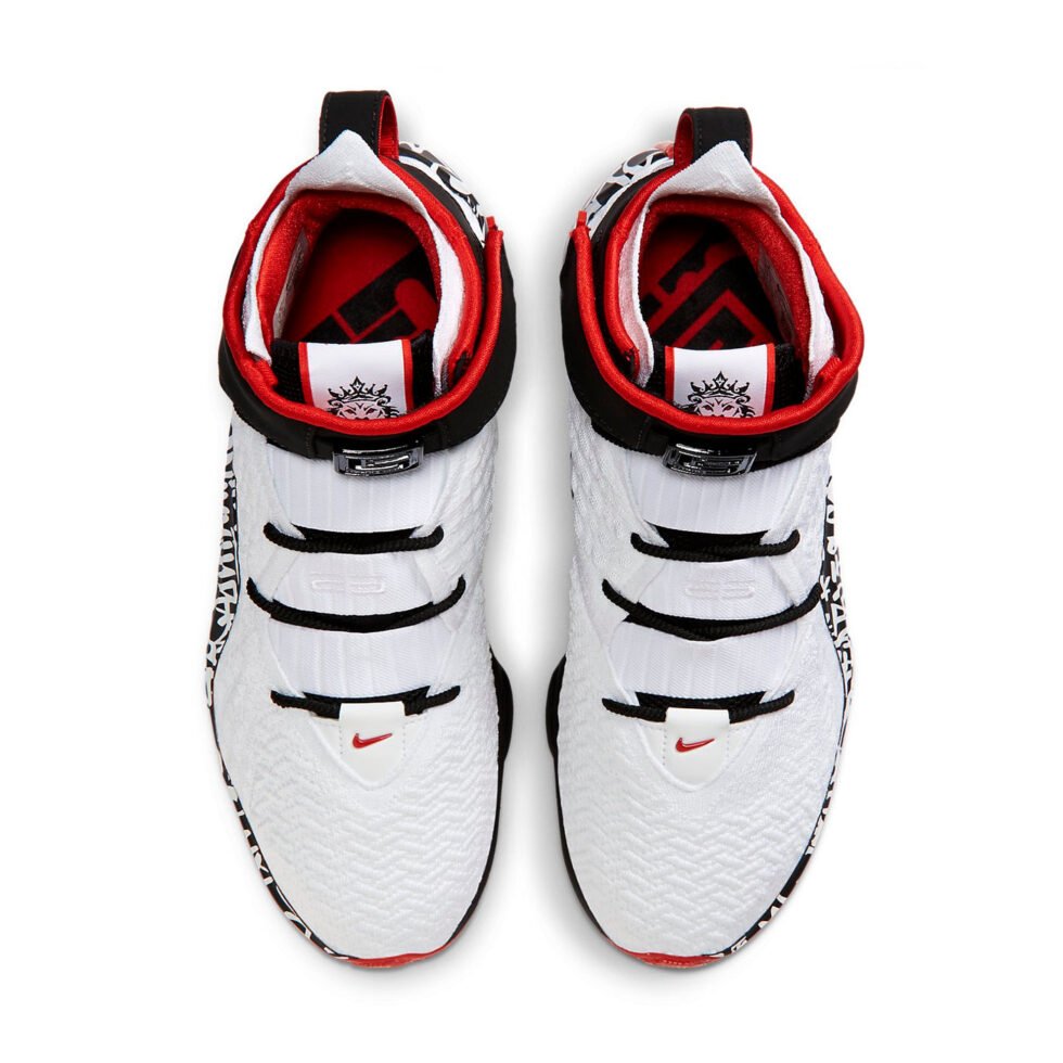 Nike LeBron 17 'LeBron 4 Graffiti' CT6047-100 - Image 4